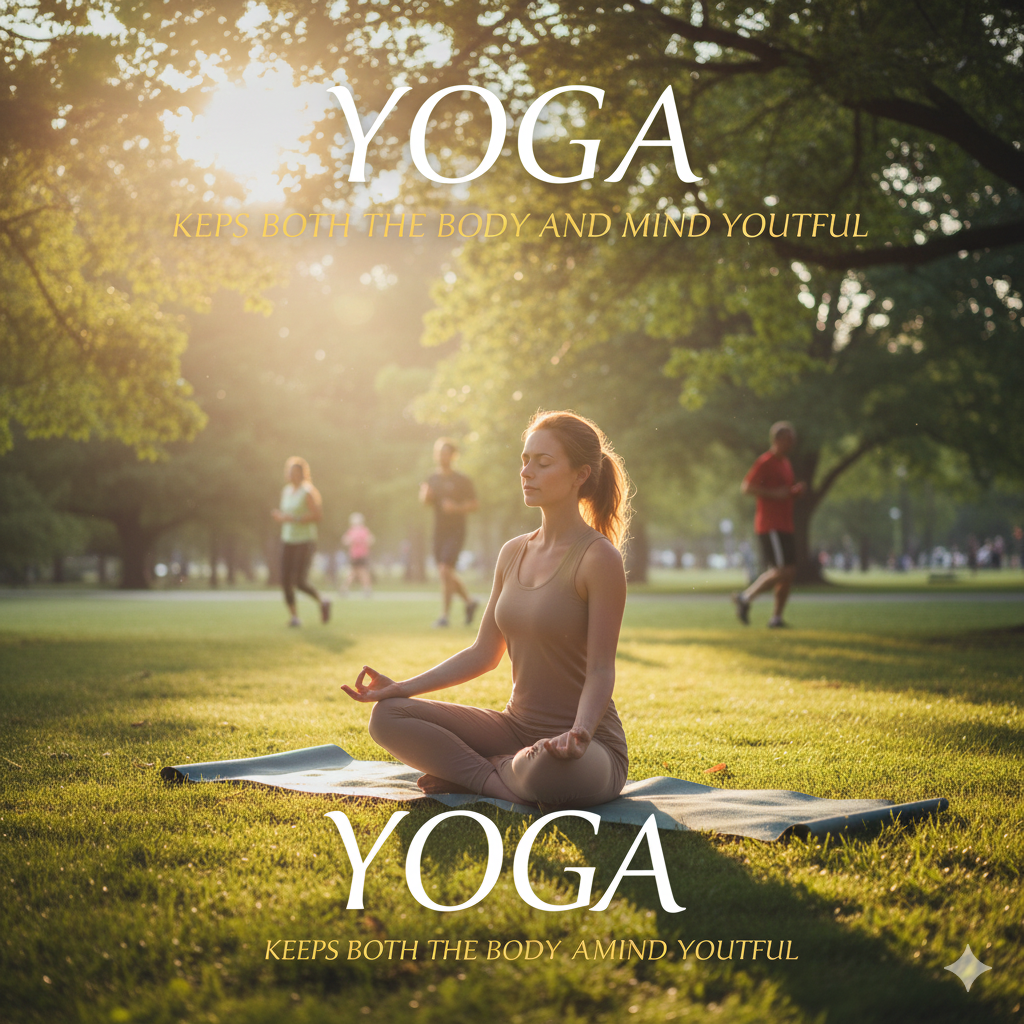 Yoga Keeps Both the Body and Mind Youthful