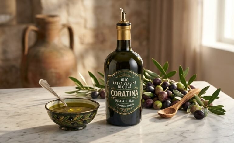 Coratina Extra Virgin Olive Oil For Skin and Hair Care