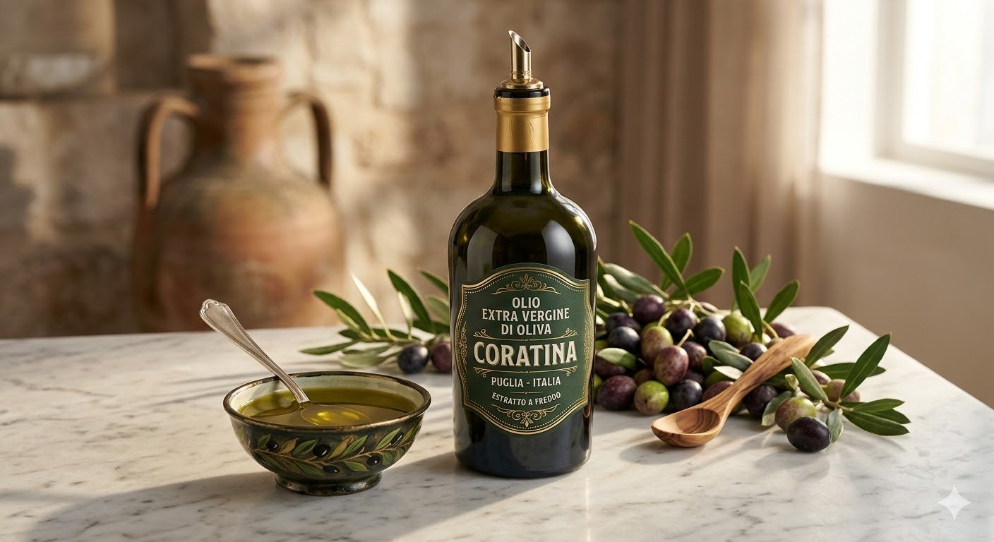Coratina Extra Virgin Olive Oil For Skin and Hair Care