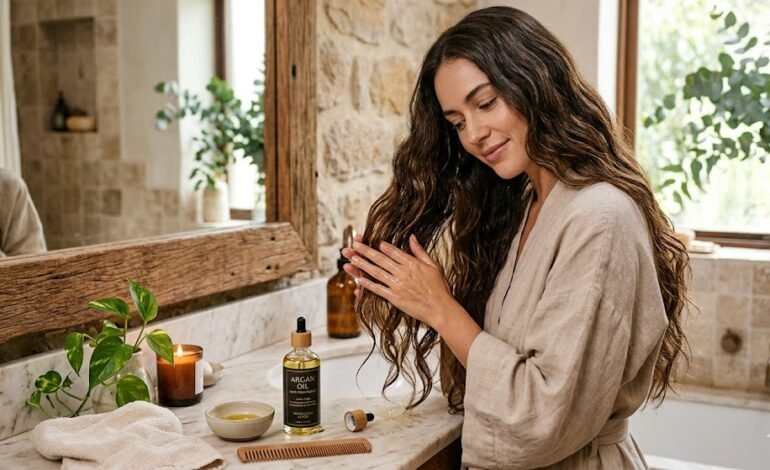 Argan Oil Hair Treatment Secret to Beautiful Hair
