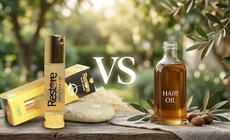 Hair Serum vs Hair Oil Which One Is Better for Real Hair Growth