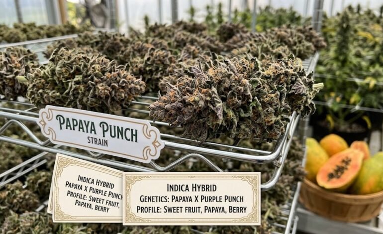 Papaya Punch Strain Review Sweet Taste with Powerful Effects
