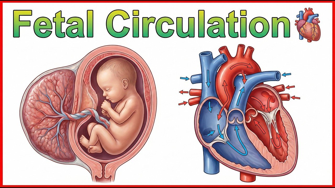 Fetal Circulatory System: Structure, Features and Blood Flow